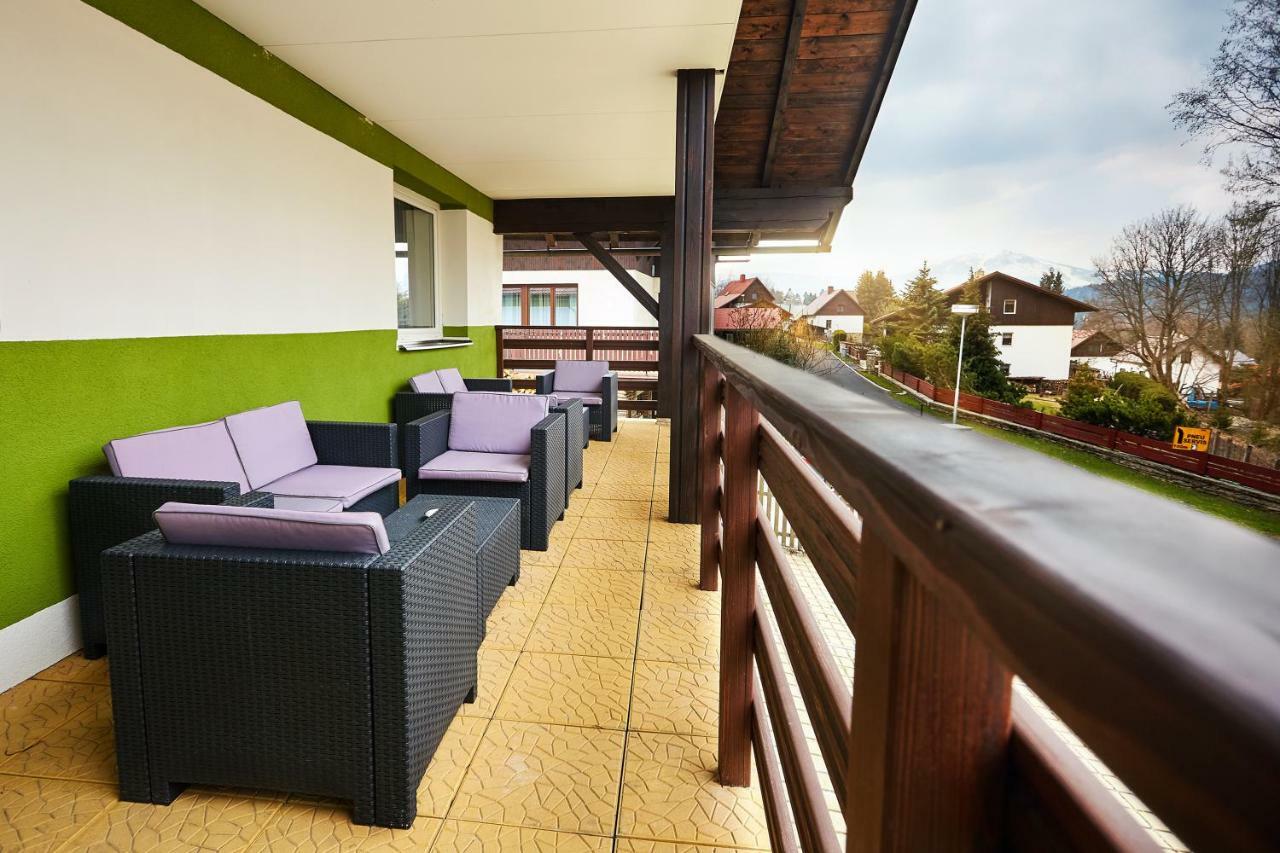 Apartmany Nad Rybnikem Železná Ruda Buitenkant foto
