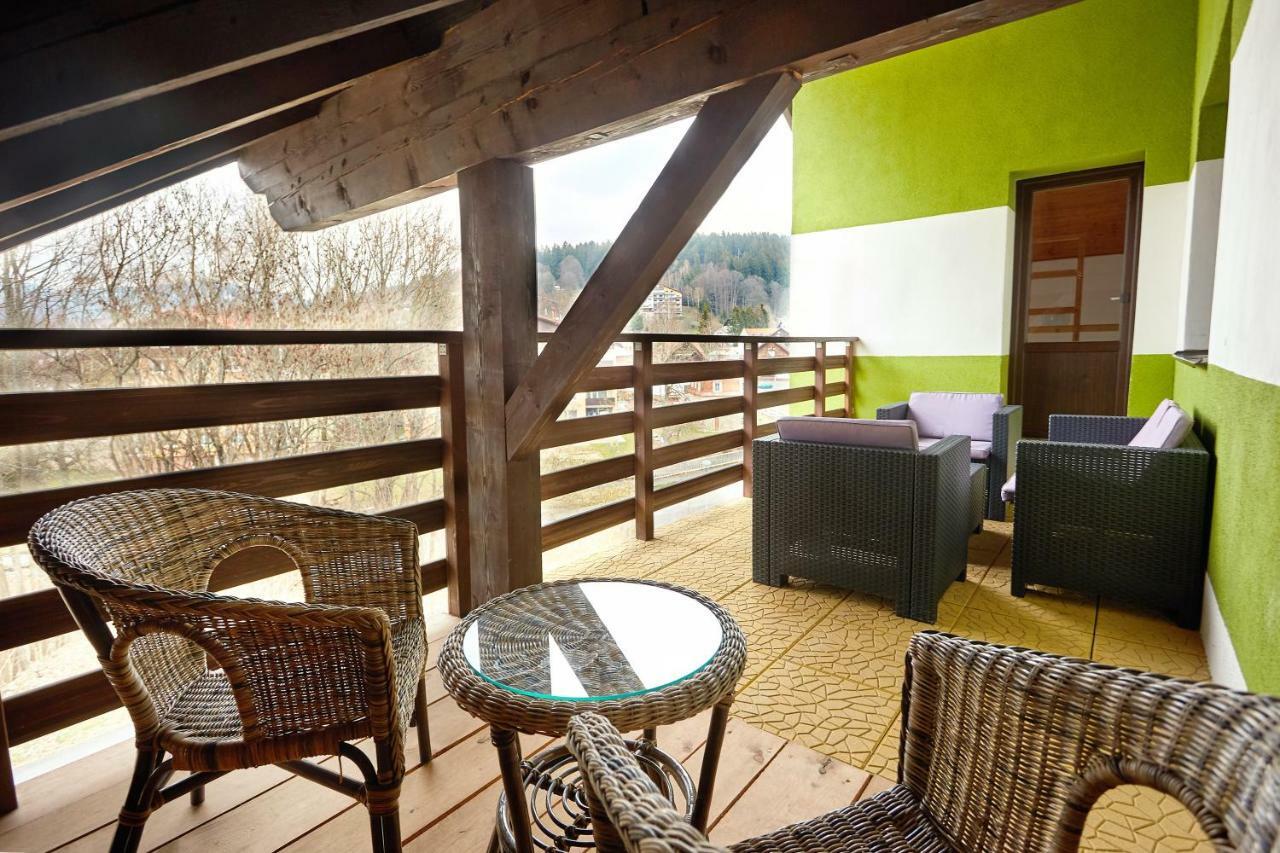 Apartmany Nad Rybnikem Železná Ruda Buitenkant foto